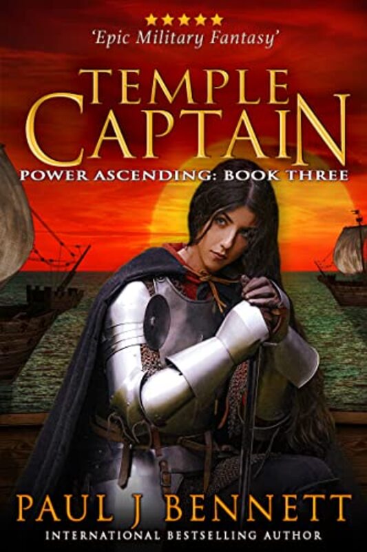 Book cover for "Temple Captain" by Paul J Bennett