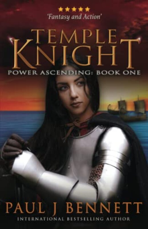 Book cover for "Temple Knight" by Paul J Bennett