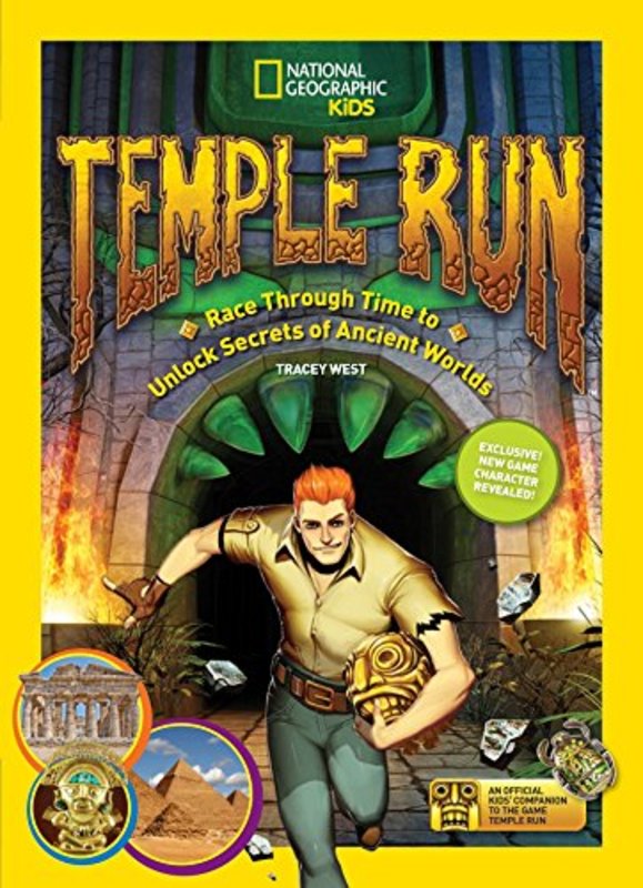 Book cover for "Temple Run" by Tracey West