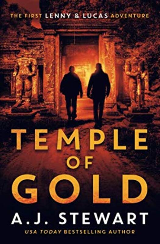 Book cover for "Temple of Gold" by AJ Stewart