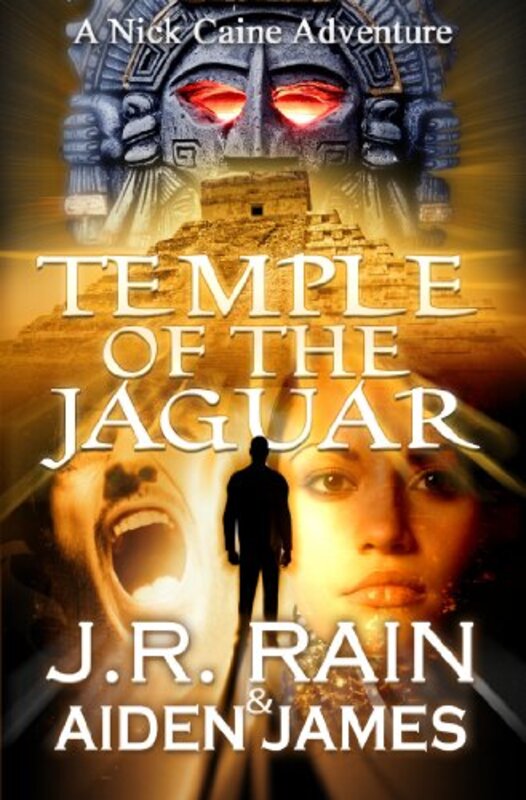 Book cover for "Temple of the Jaguar" by J R Rain