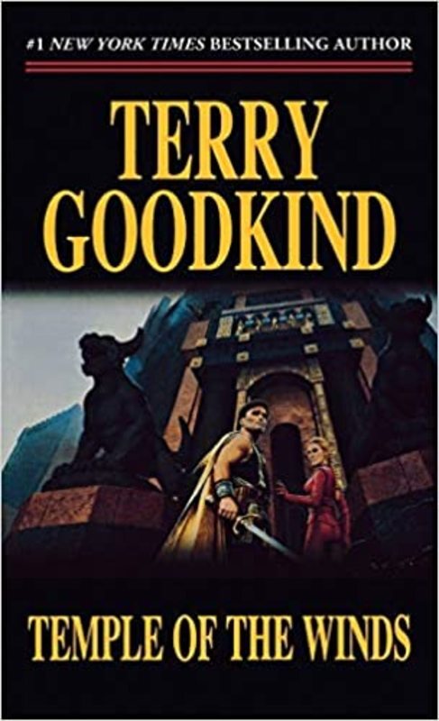 Book cover for "Temple of the Winds" by Terry Goodkind