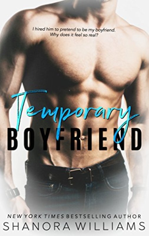 Book cover for "Temporary Boyfriend" by Shanora Williams