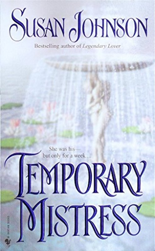 Book cover for "Temporary Mistress" by Susan Johnson