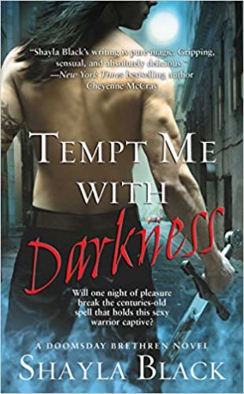Book cover for "Tempt Me with Darkness" by Shayla Black