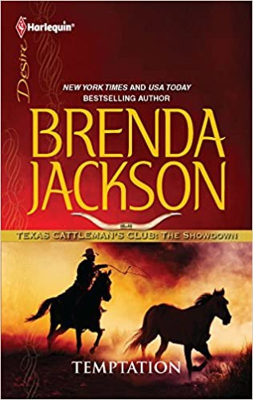 Book cover for "Temptation" by Brenda Jackson