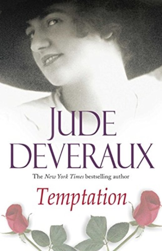 Book cover for "Temptation" by Jude Deveraux