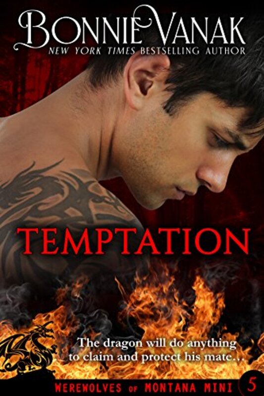 Book cover for "Temptation" by Bonnie Vanak