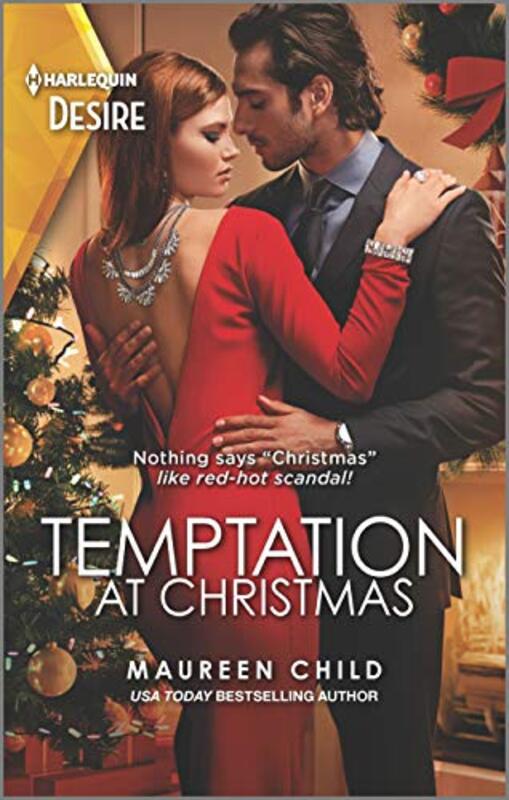 Book cover for "Temptation at Christmas" by Maureen Child