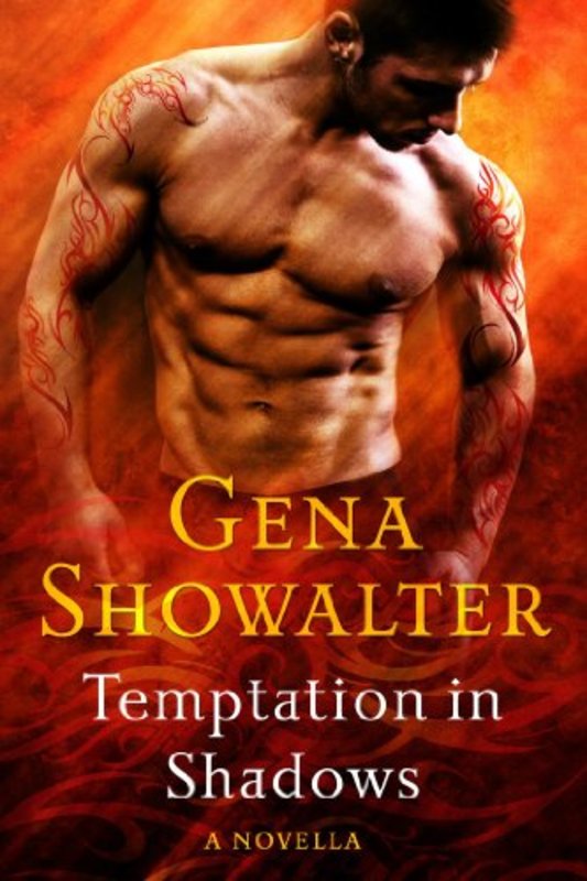 Book cover for "Temptation in Shadows" by Gena Showalter