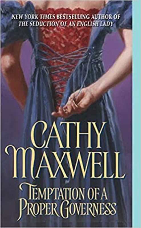 Book cover for "Temptation of a Proper Governess" by Cathy Maxwell