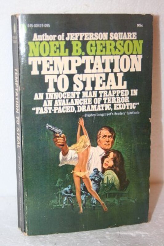 Book cover for "Temptation to Steal" by Noel Gerson
