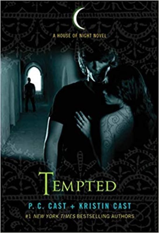 Book cover for "Tempted" by Kristin Cast