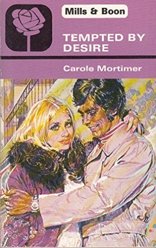 Book cover for "Tempted By Desire" by Carole Mortimer