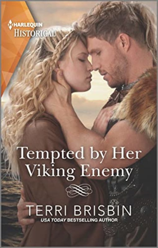 Book cover for "Tempted by Her Viking Enemy" by Terri Brisbin