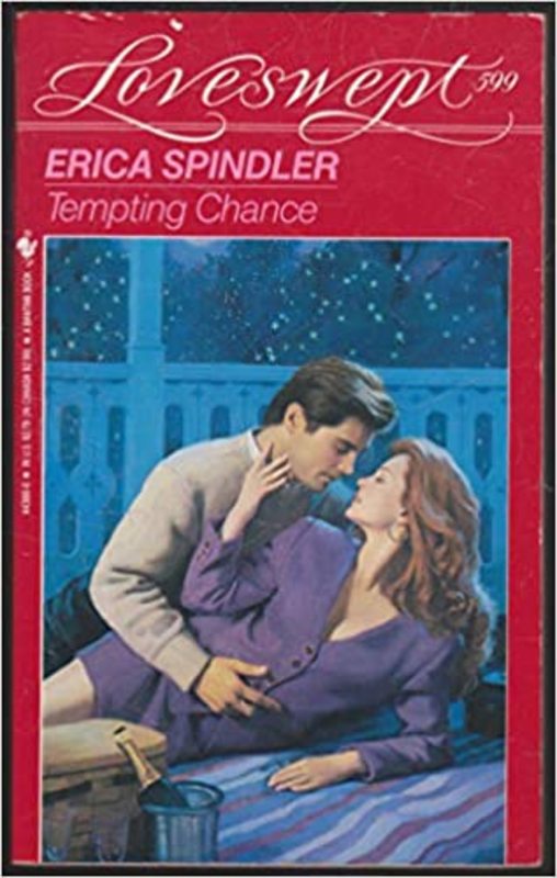 Book cover for "Tempting Chance" by Erica Spindler