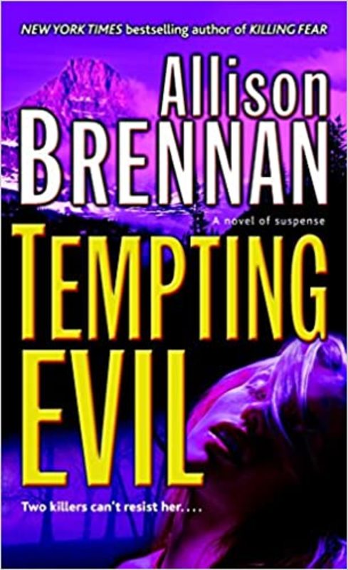 Book cover for "Tempting Evil" by Allison Brennan