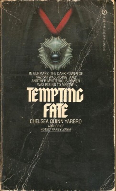 Book cover for "Tempting Fate" by Chelsea Quinn Yarbro