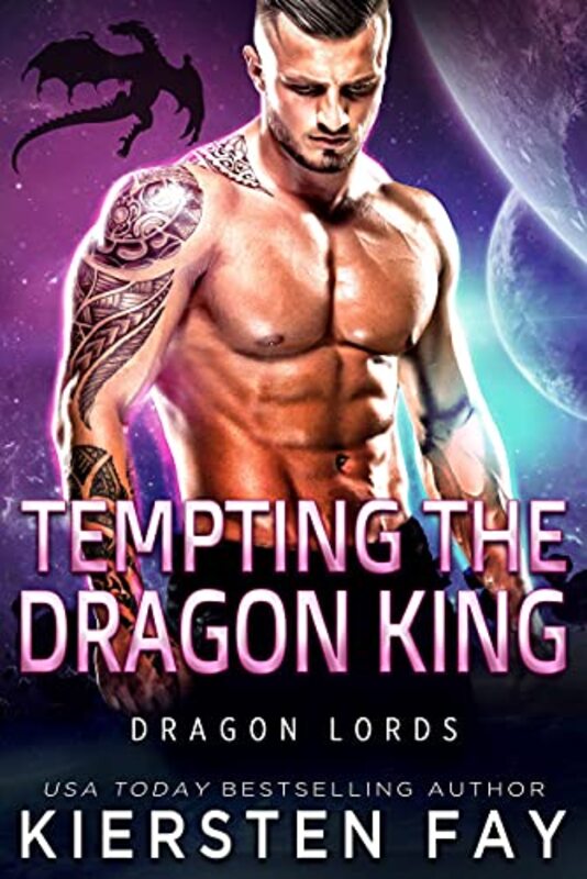 Book cover for "Tempting The Dragon King" by Kiersten Fay