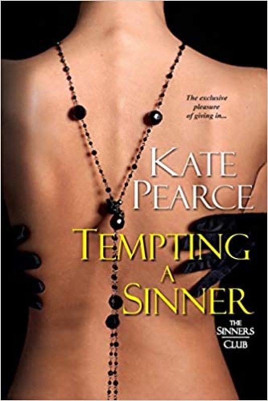 Book cover for "Tempting a Sinner" by Kate Pearce