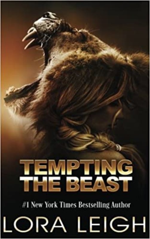 Book cover for "Tempting the Beast" by Lora Leigh