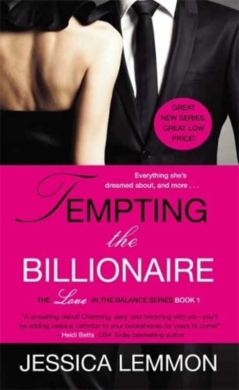 Book cover for "Tempting the Billionaire" by Jessica Lemmon