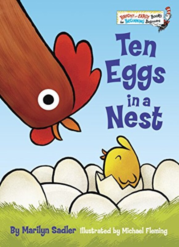 Book cover for "Ten Eggs in a Nest" by Marilyn Sadler