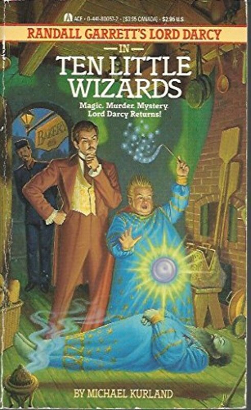 Book cover for "Ten Little Wizards" by Michael Kurland