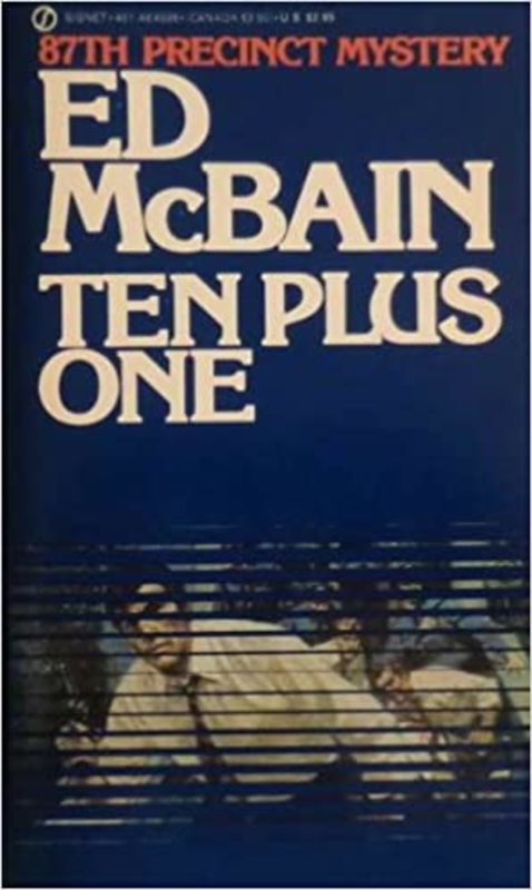 Book cover for "Ten Plus One" by Ed McBain