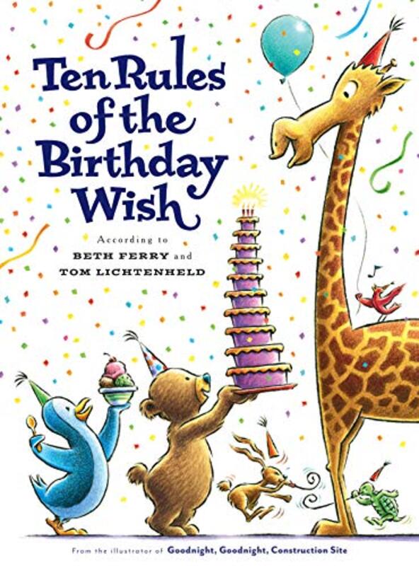 Book cover for "Ten Rules of the Birthday Wish" by Beth Ferry