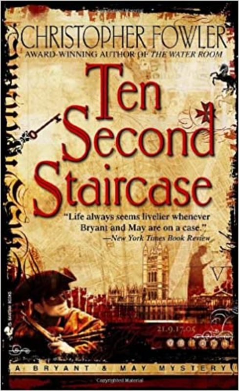 Book cover for "Ten Second Staircase" by Christopher Fowler