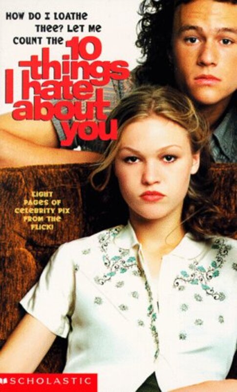 Book cover for "Ten Things I Hate about You" by David Levithan