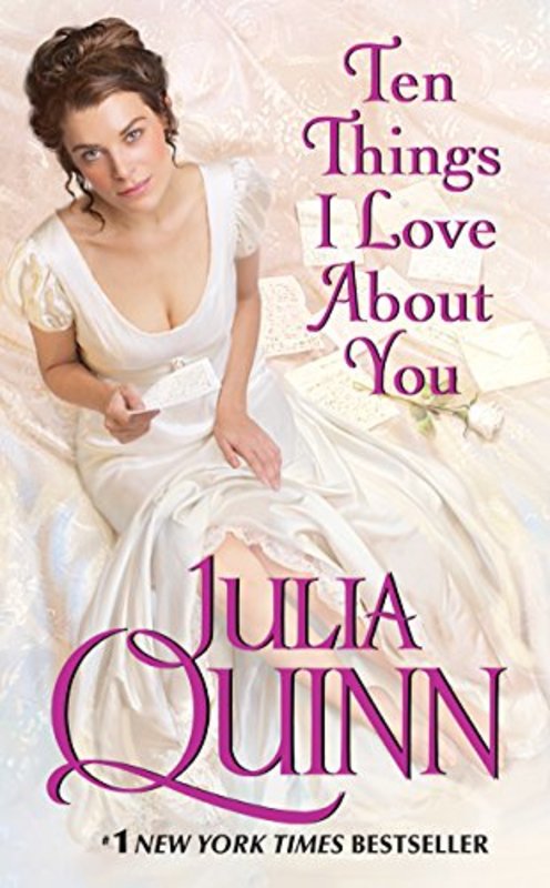 Book cover for "Ten Things I Love About You" by Julia Quinn