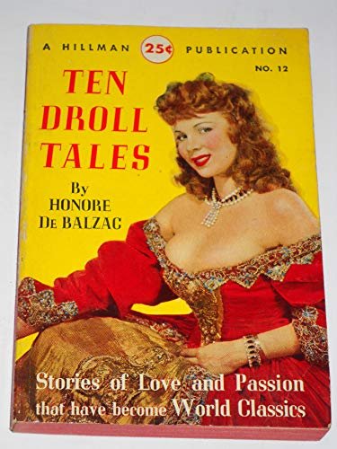 Book cover for "Ten Droll Tales" by Honore de Balzac