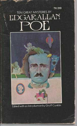 Book cover for "Ten Great Mysteries" by Edgar Allan Poe