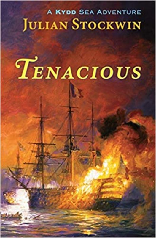 Book cover for "Tenacious" by Julian Stockwin