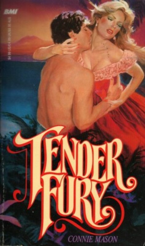 Book cover for "Tender Fury" by Connie Mason