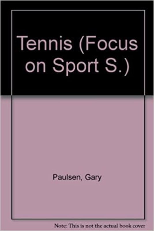 Book cover for "Tennis" by Gary Paulsen