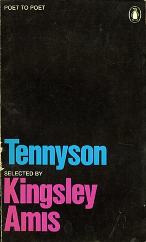 Book cover for "Tennyson" by Kingsley Amis