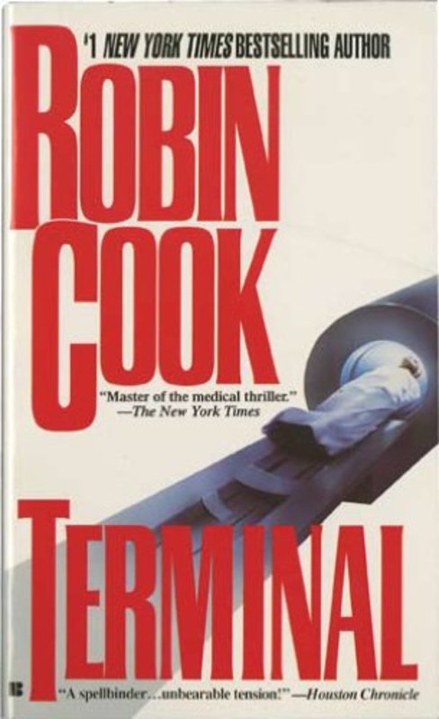 Book cover for "Terminal" by Robin Cook