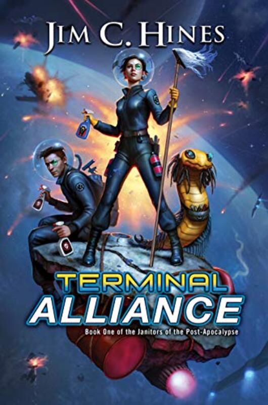 Book cover for "Terminal Alliance" by Jim C Hines