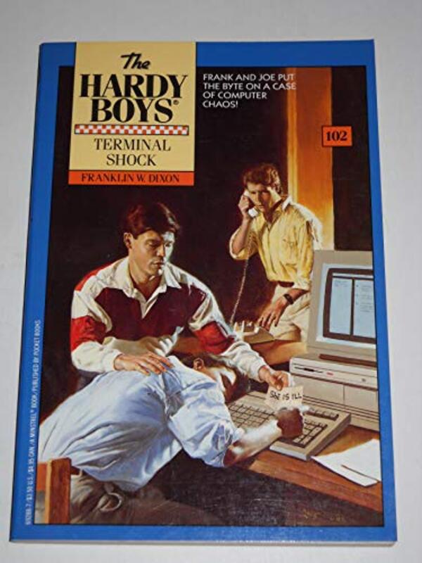 Book cover for "Terminal Shock" by Franklin W Dixon