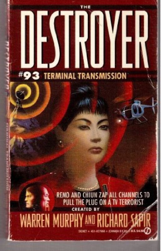 Book cover for "Terminal Transmission" by Warren Murphy