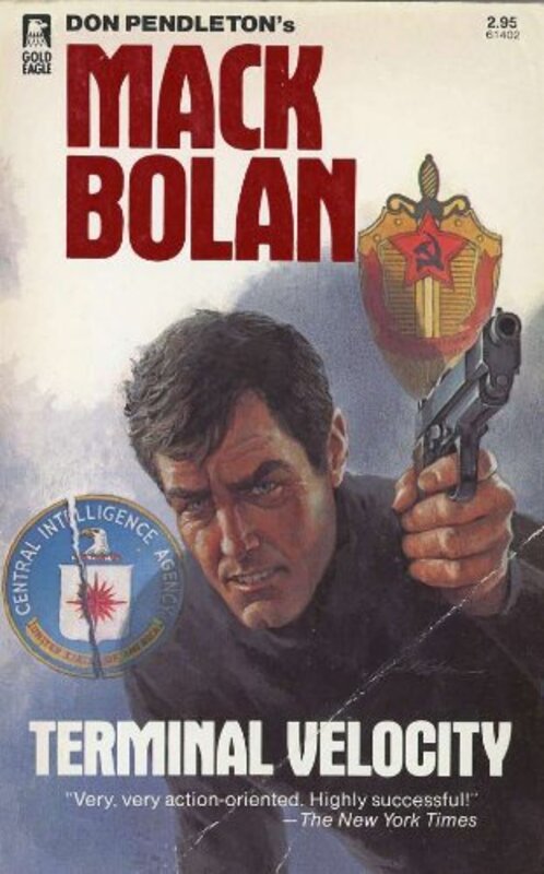 Book cover for "Terminal Velocity" by Mike Newton