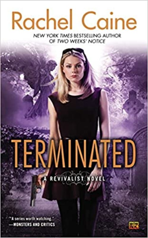Book cover for "Terminated" by Rachel Caine