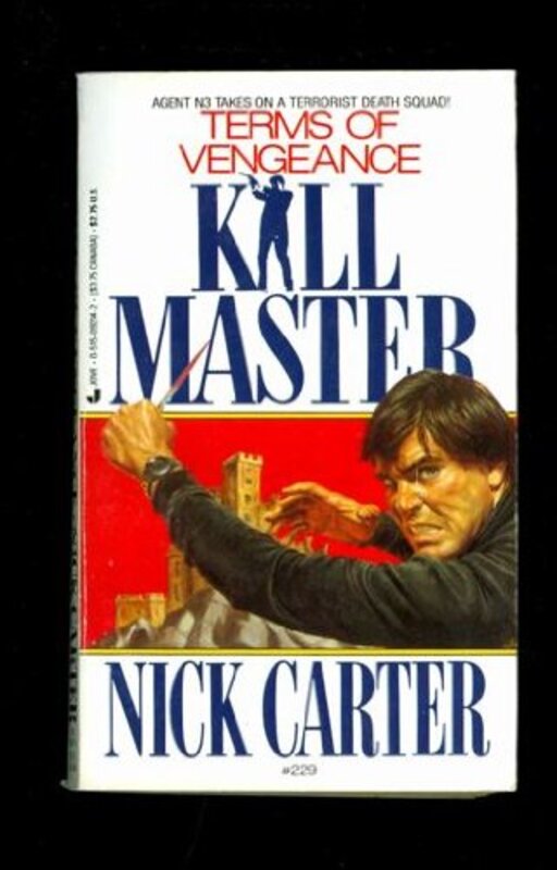 Book cover for "Terms of Vengeance" by Nick Carter