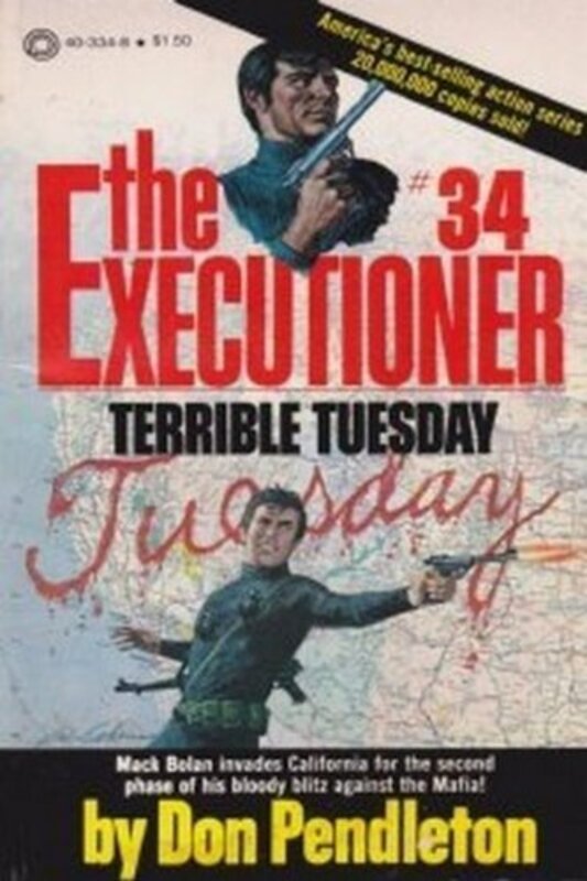 Book cover for "Terrible Tuesday" by Don Pendleton