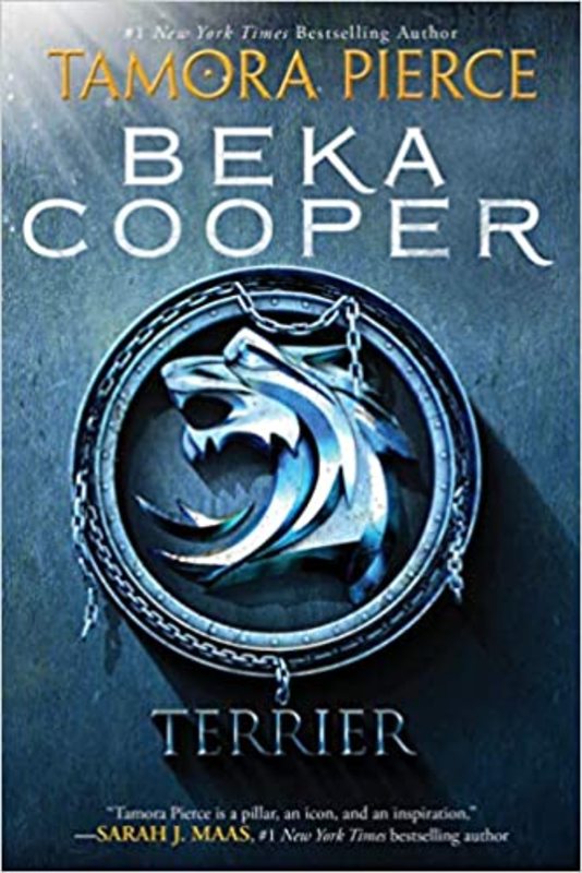 Book cover for "Terrier" by Tamora Pierce