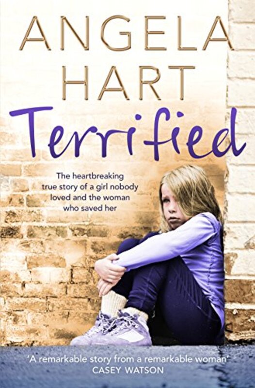 Book cover for "Terrified" by Angela Hart