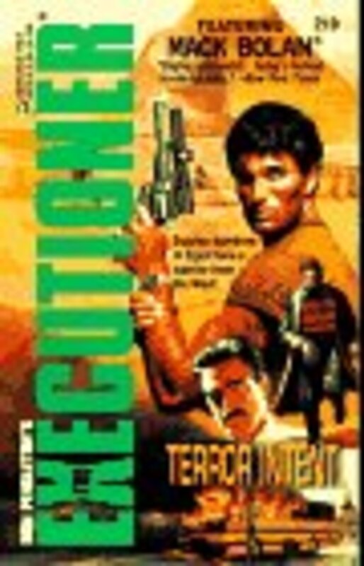 Book cover for "Terror Intent" by Don Pendleton